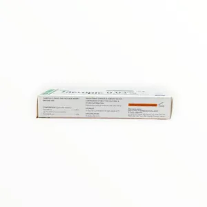 Thuốc mỡ Tacropic 0,03% Tacrolimus điều trị viêm da cơ địa mức độ vừa và nặng ở người lớn và trẻ em từ 2 tuổi (Tuýp 10g) 7 3 Tacropic 0.02 1.webp