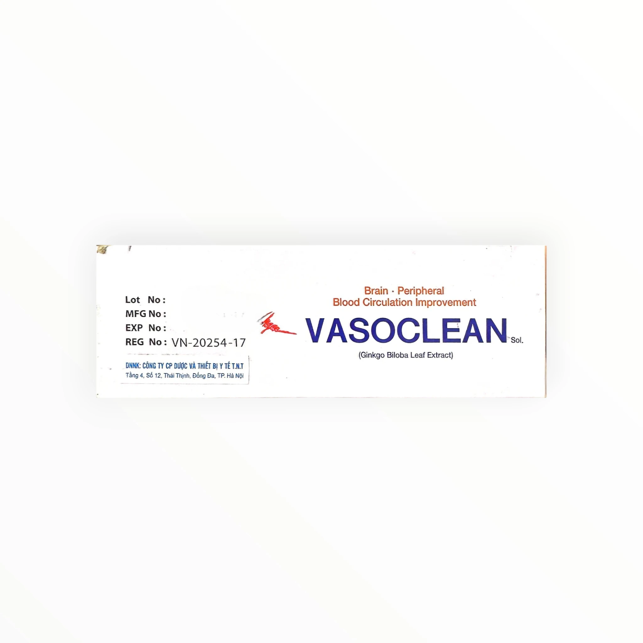 Thuốc Vasoclean Cao lá Bạch quả 20 mg cải thiện tuần hoàn máu não (Hộp 20 ống x 10 mL) 3 3 Vasoclean (Vasoclean)