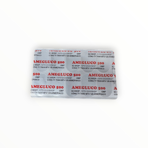 Viên nén bao phim Amegluco hỗ trợ thiếu máu não, phục hồi sau tai biến mạch máu não (Hộp 2 vỉ x 10 viên) 8 4 Amegluco