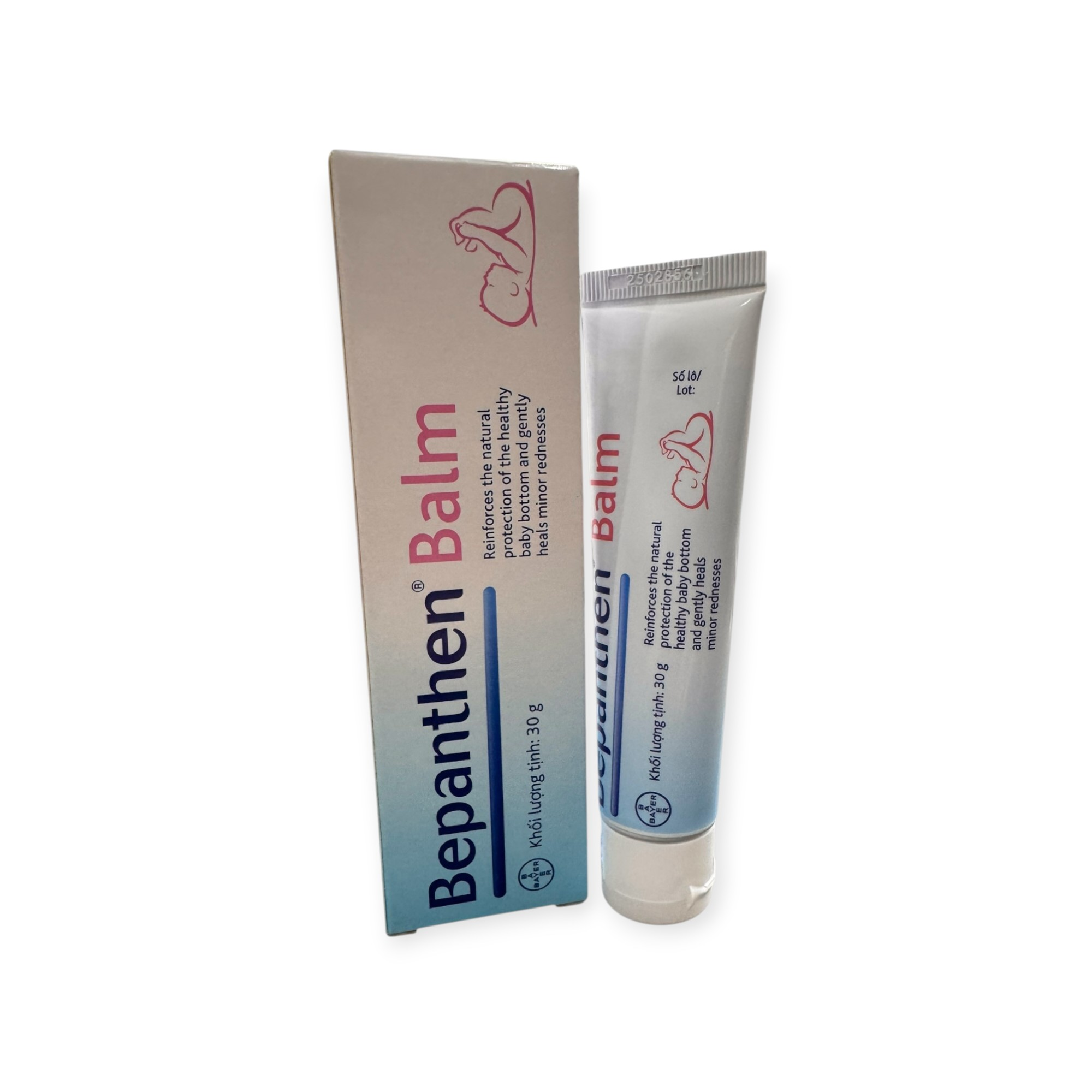 Kem bôi (Balm) Bepanthen Balm Panthenol, Lanolin dưỡng ẩm, giảm hăm, làm mềm da (Tuýp 30g) 4 4 Bepanthen