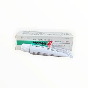 Kem bôi da Bladen F Betamethasone 0,1%, Acid fusidic 2% kháng khuẩn, chống viêm, điều trị viêm da nhiễm khuẩn (Tuýp 5g) 10 4 Bladen