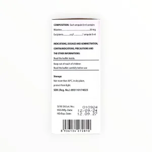 Thuốc Dabilas 20mg Bilastine điều trị viêm mũi dị ứng và mày đay (Hộp 4 vỉ x 5 ống 8 ml) 8 4 Dabilas