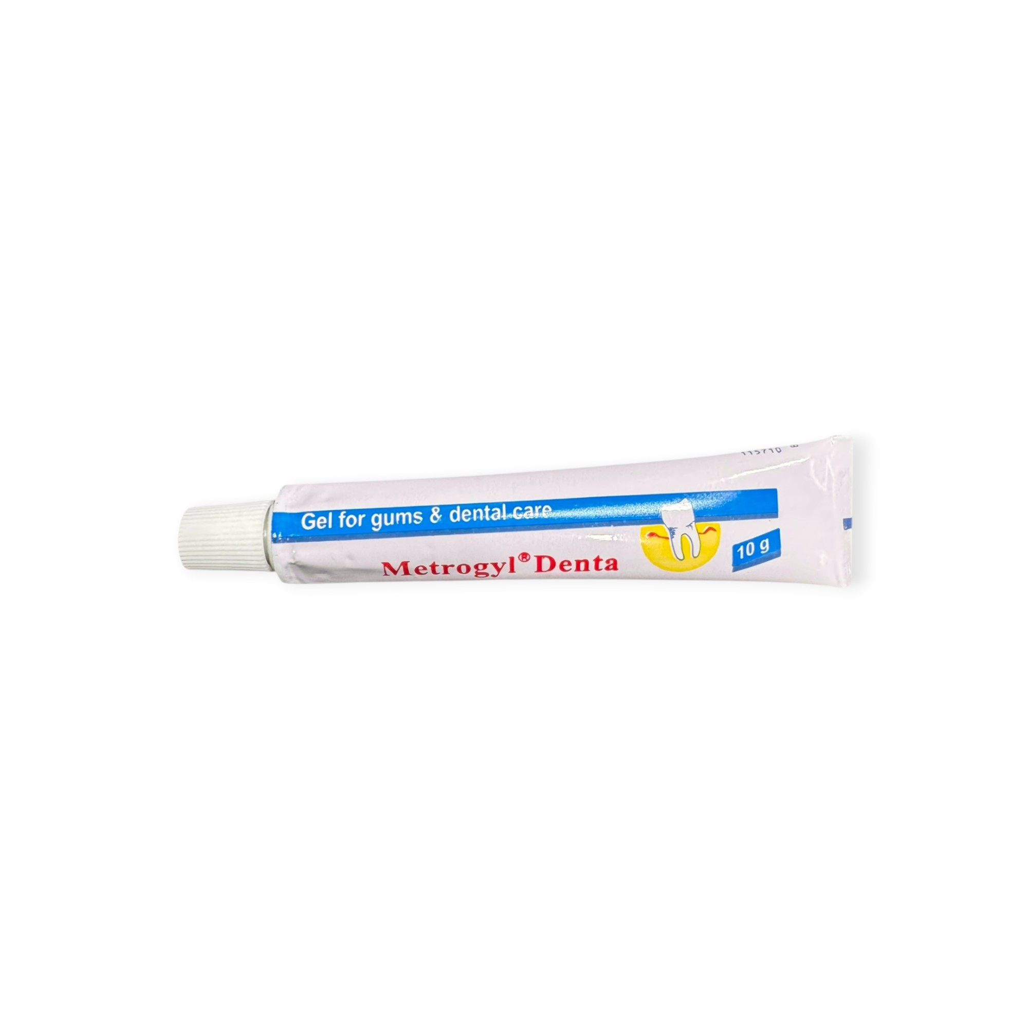 Gel Metrogyl Denta Metronidazole 10mg/g, Chlorhexidine gluconate điều trị bệnh nha chu, kháng khuẩn kỵ khí (Tuýp 10g) 4 4 Metrogyl Delto