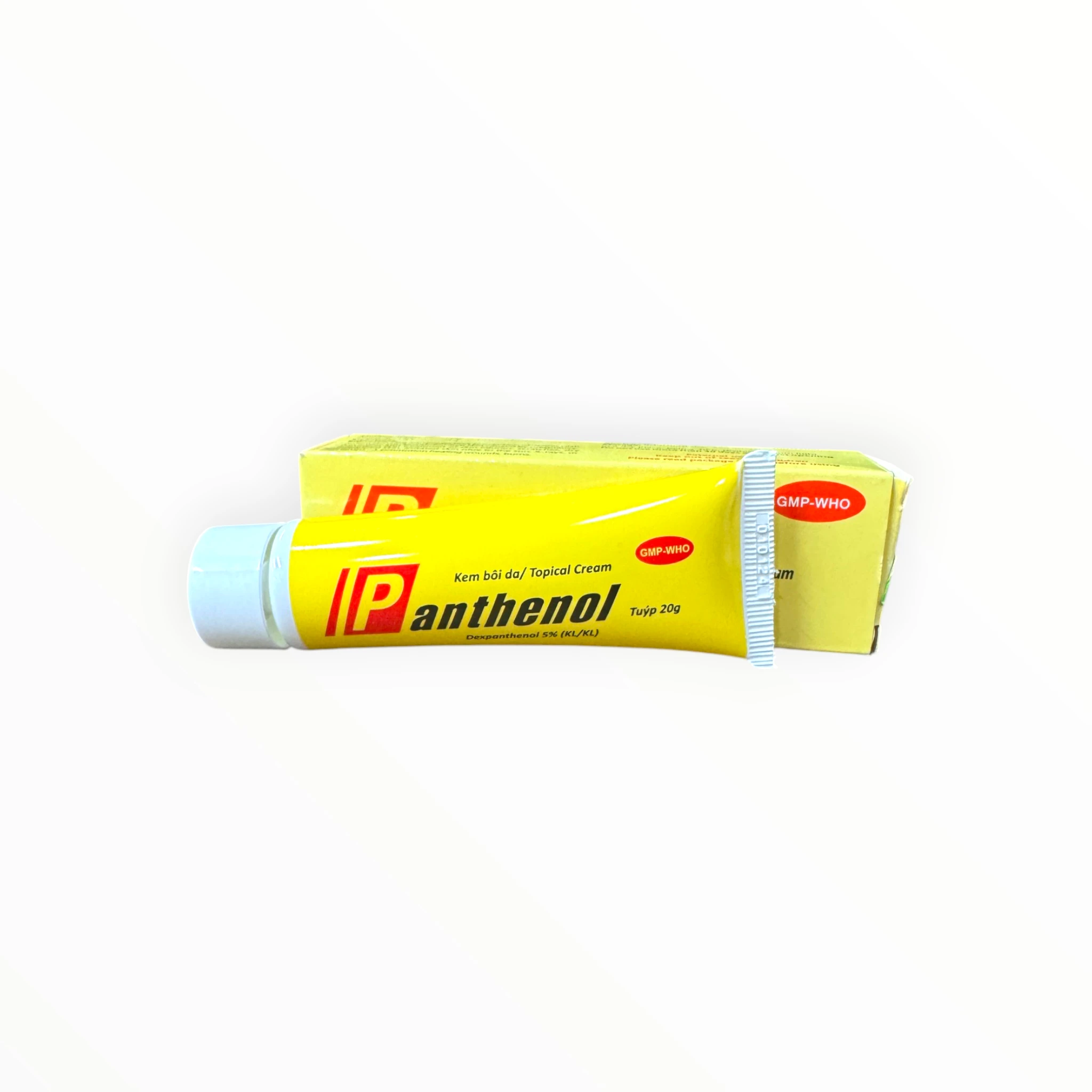Kem bôi da Panthenol 5% Medipharco Dexpanthenol dưỡng ẩm, tái tạo da, chăm sóc và bảo vệ da trẻ em (Tuýp 20g) 4 4 Panthenol