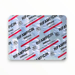Thuốc Mekophar Rifampicin 300 mg điều trị lao, phong, nhiễm khuẩn (Hộp 10 vỉ x 10 viên nang cứng) 11 4 Rifampicin
