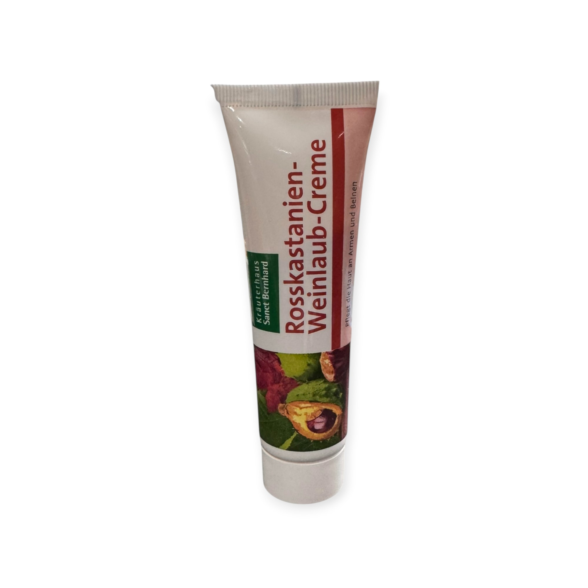 Kem Rosskastanien-Weinlaub-Creme (Hạt dẻ ngựa) Hạt dẻ ngựa, Nho đỏ, Jojoba, Bơ, Mật ong massage, dưỡng ẩm, chăm sóc da tay chân, tăng cường tuần hoàn (Tuýp 25ml) 4 4 Rosskatanien