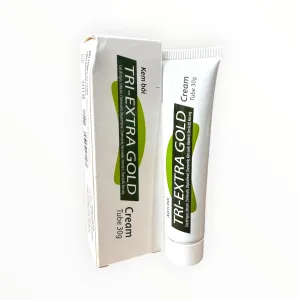 Kem bôi Tri-Extra Gold Cream Cao dê ngựa, Lidocain, Chlorhexidine, Kẽm oxid giảm triệu chứng bệnh trĩ, đau rát, viêm sưng (Tuýp 30g) 8 4 Tri Extragold