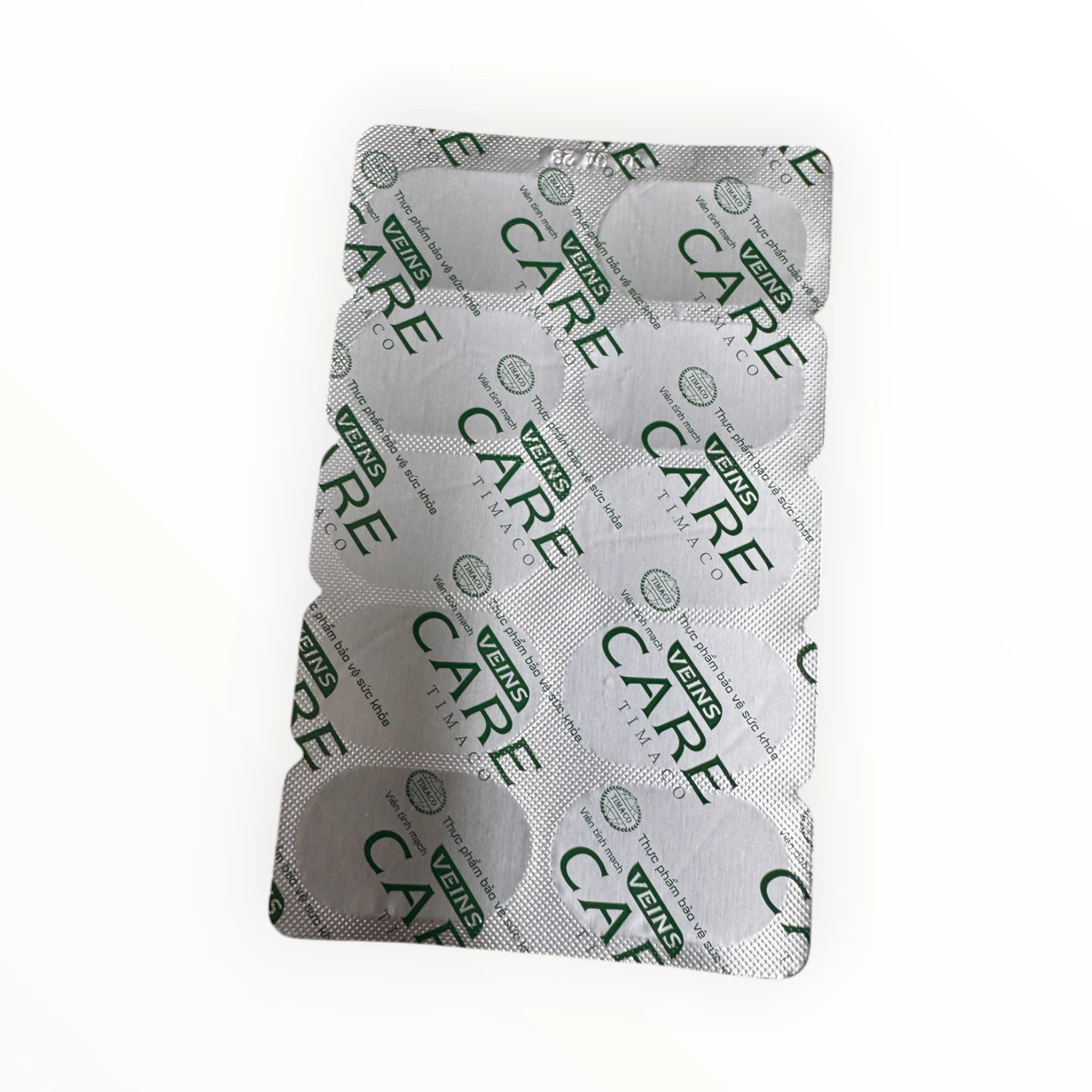 Viên nang cứng Veins Care Timaco hỗ trợ làm bền thành mạch, cải thiện suy giãn tĩnh mạch (Hộp 3 vỉ x 10 viên nang cứng) 4 4 Veins care