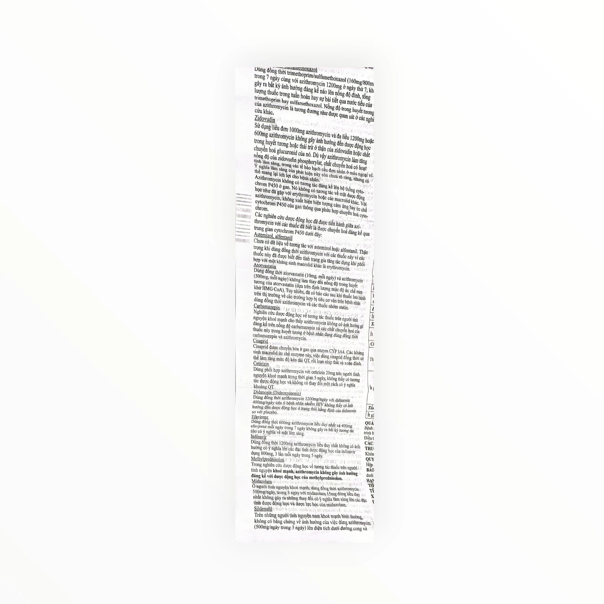 Thuốc Garosi 500mg Azithromycin kháng sinh nhóm macrolid (Hộp 1 vỉ x 3 viên) 9 5 Garosi 9