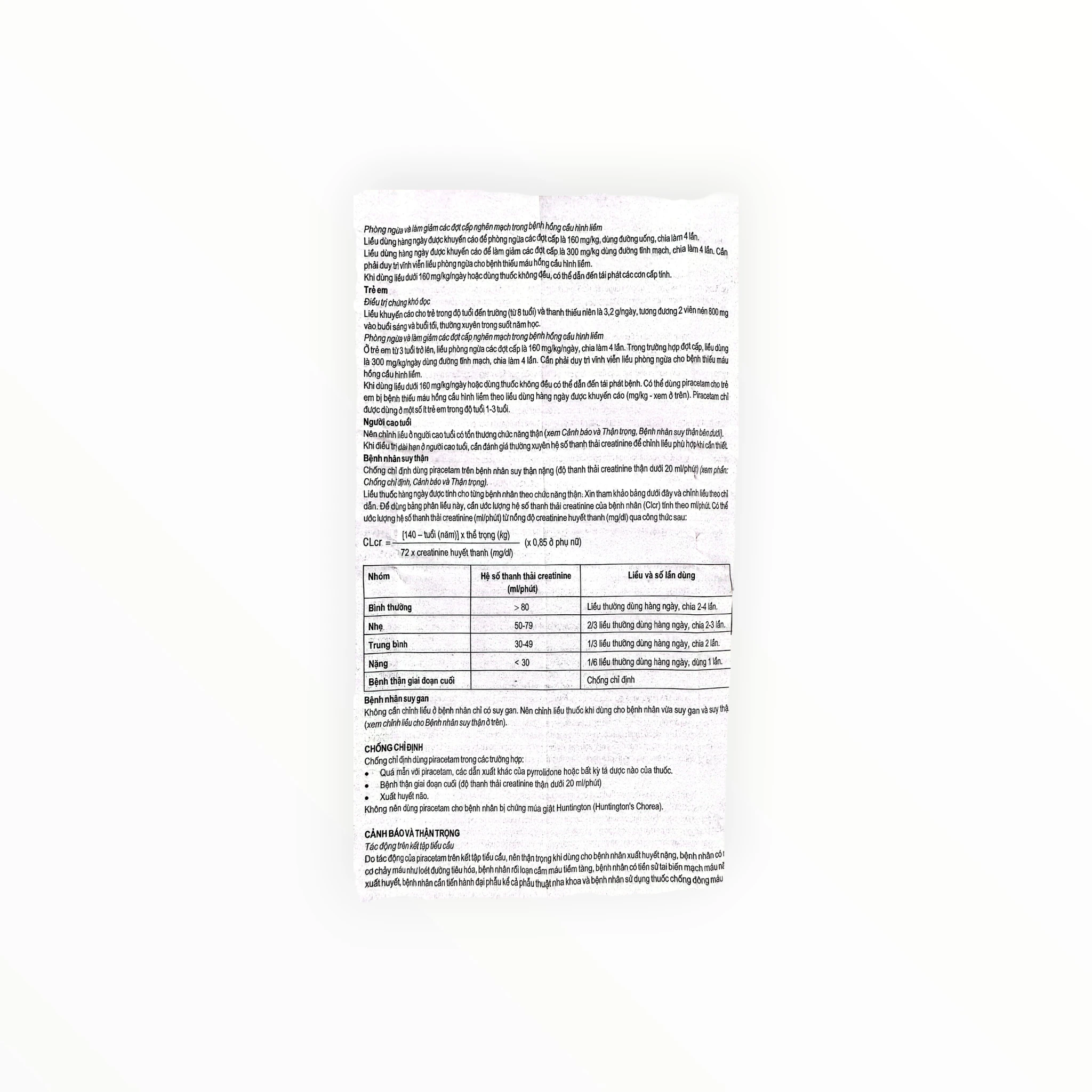Thuốc Nootropil Piracetam 800 mg điều trị triệu chứng hội tâm thần thực thể (Hộp 3 vỉ x 15 viên) 3 5 Nootropil 800mg