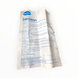 Gel Sebosan Gel bảo vệ da Permethrin, Menthol, Eucalyptol bảo vệ da, hỗ trợ giảm ngứa do vi sinh vật (Tuýp 15g) 9 5 Sebosan