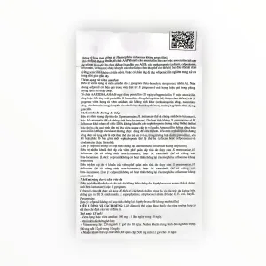 Viên nén bao phim Cefprozil 500-US Cefprozil 500mg kháng khuẩn cephalosporin thế hệ 2, trị nhiễm khuẩn hô hấp, tai, da (Hộp 1 vỉ x 10 viên nén bao phim) 12 6 Cefprozil 500