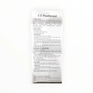 Dung dịch xịt CZ Panthenol Spray Dexpanthenol dưỡng ẩm, cải thiện da khô ráp, giúp da mềm mại (Bình xịt 150ml) 11 6 Panthenol xịt