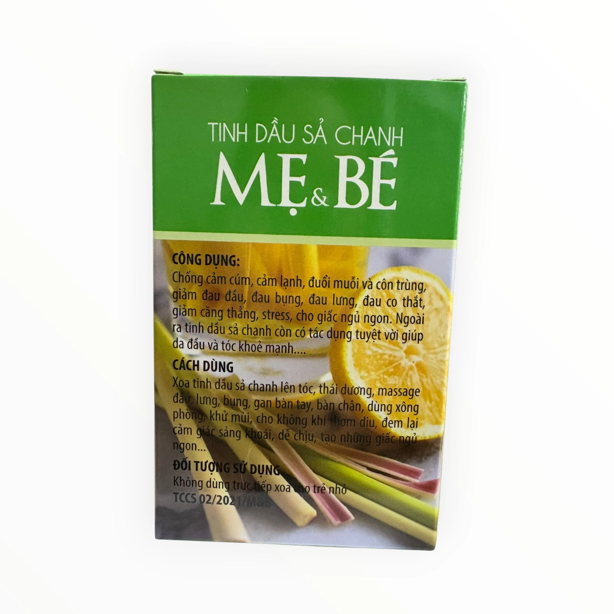 Tinh dầu sả chanh Mẹ & Bé 100% Tinh dầu sả chanh nguyên chất chống cảm cúm, đuổi muỗi, giảm đau đầu, thư giãn (Chai 30ml) 3 6 Tinh dầu tràm mẹ và bé