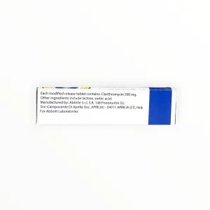 Thuốc Klacid MR 500mg Clarithromycin điều trị nhiễm trùng đường hô hấp (Hộp 1 vỉ x 5 viên) 5 6 klacid MR 2