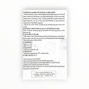 Viên nén bao phim Azitnic 500 Azithromycin 500mg kháng khuẩn macrolid, trị nhiễm khuẩn hô hấp, da, Chlamydia (Hộp 2 vỉ x 3 viên nén bao phim) 13 7 Azitnic 500
