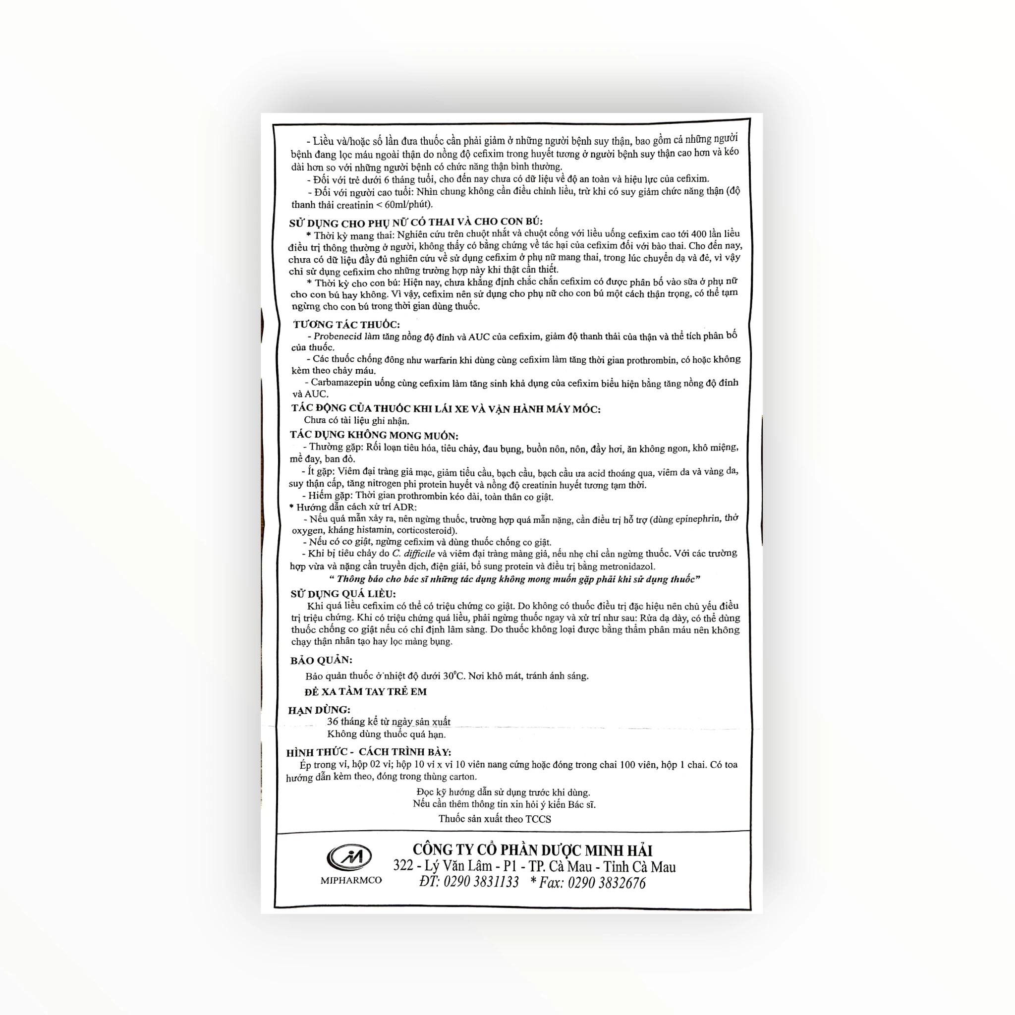 Viên nang cứng Oraabakan 200mg Cefixim 200mg kháng khuẩn cephalosporin thế hệ 3 (Hộp 2 vỉ x 10 viên nang cứng) 6 7 Oraabakan 200mg
