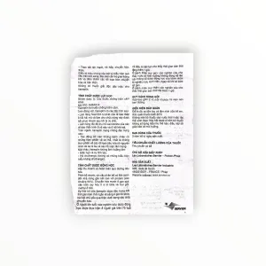 Viên nén bao đường Stablon 12.5mg Tianeptin 12,5 mg điều trị trầm cảm (Hộp 2 vỉ x 15 viên nén bao đường) 13 7 Stablon12.5 (Stablon12.5)