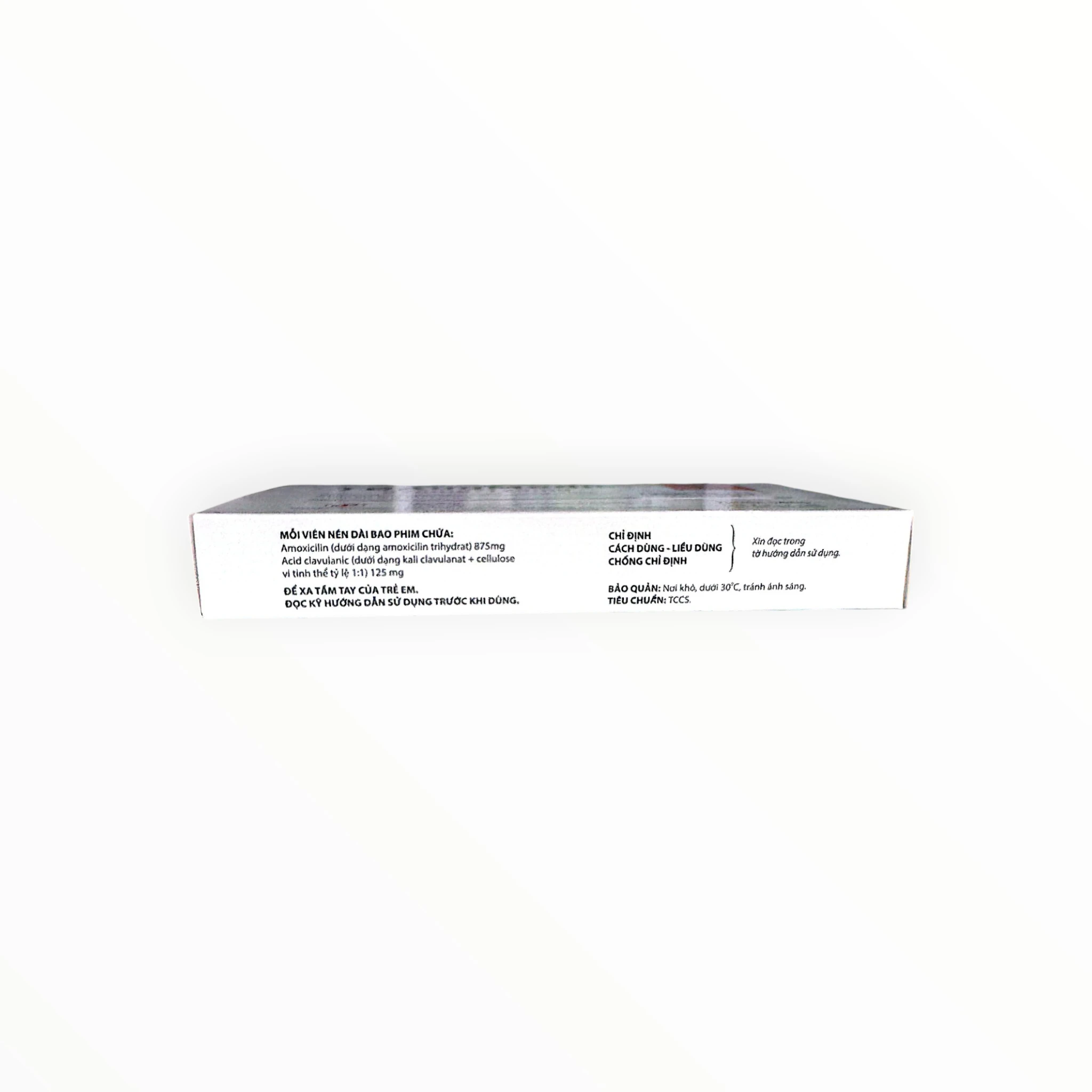 Thuốc TBAugMedic điều trị nhiễm khuẩn (Hộp 2 vỉ x 7 viên) 3 8 TB Augmedic 3