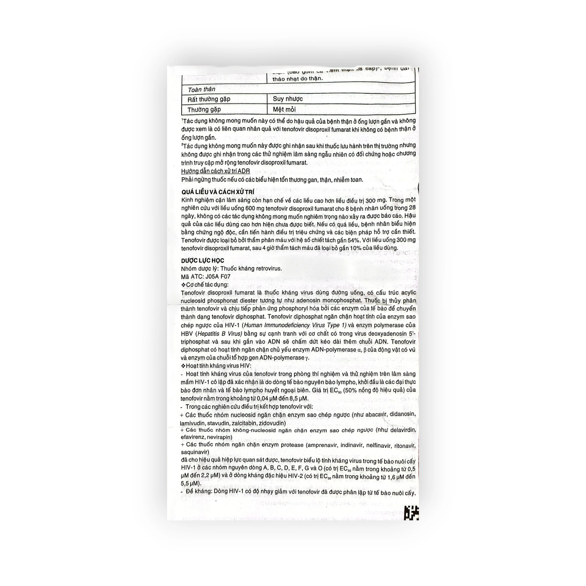 Viên nén bao phim SaVi Tenofovir 300 Tenofovir disoproxil fumarat 300 mg điều trị HIV, viêm gan B (Hộp 3 vỉ x 10 viên nén bao phim) 8 8 Tenofovir 300 Savi