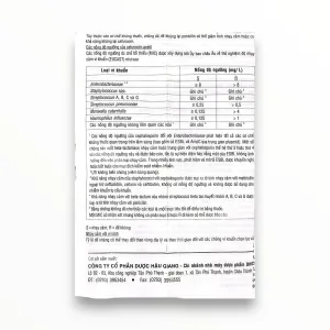 Thuốc DHG Pharma Cefuroxim 500 mg điều trị nhiễm khuẩn (Hộp 2 vỉ x 5 viên nén bao phim) 21 9 haginat 500
