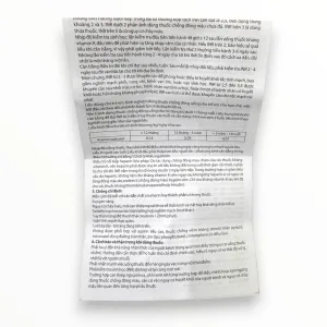 Viên nén Aceronko 1 Pharbaco Dự phòng và điều trị huyết khối tắc mạch (Hộp 3 vỉ x 10 viên nén) 13 Aceronko 1 (6)