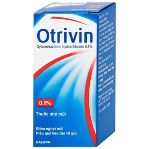 Alternative view of Thuốc nhỏ mũi Otrivin 0,1% giảm nghẹt mũi, viêm mũi dị ứng, viêm xoang (10ml)