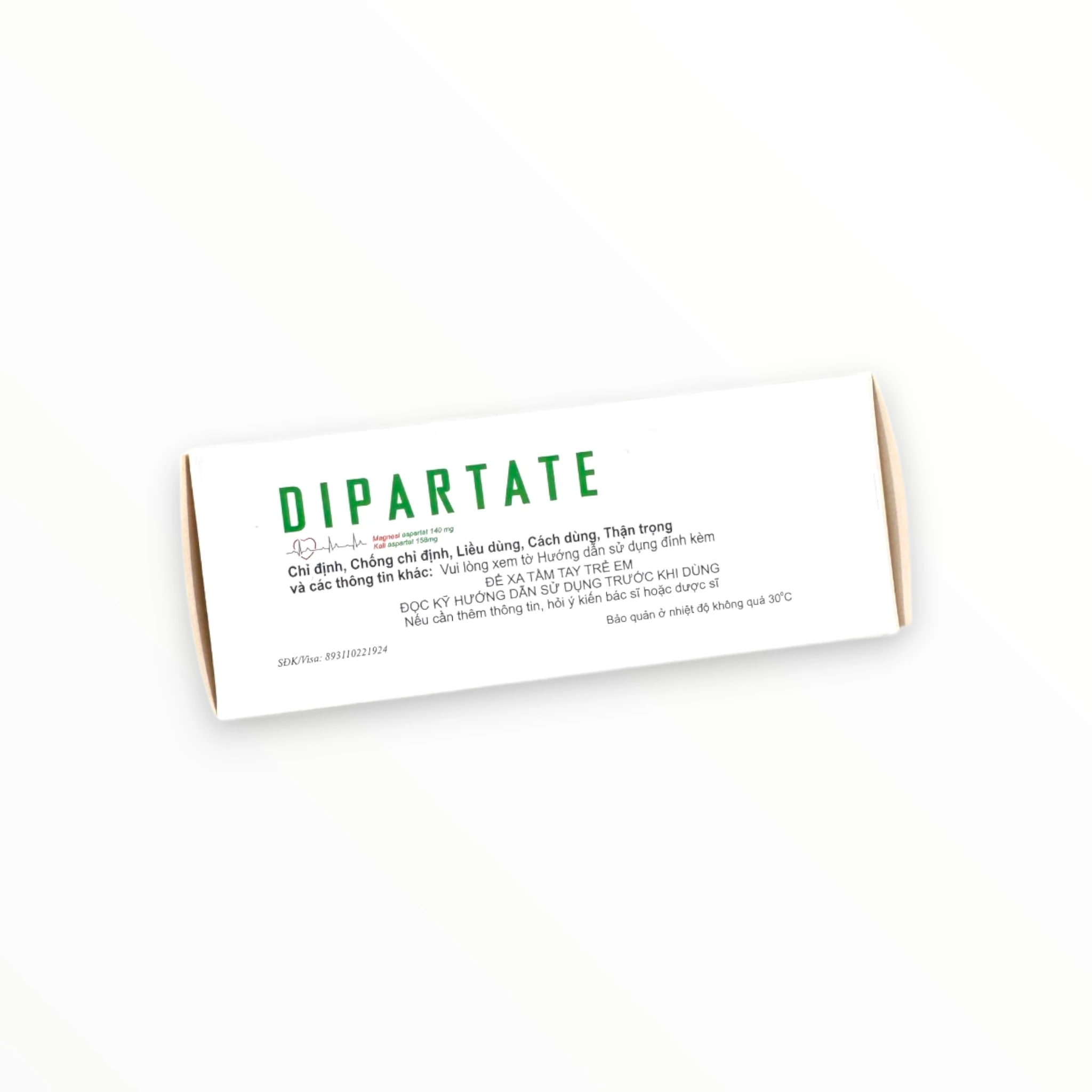 Viên nén bao phim Dipartate Cophavina Bổ sung magnesi và kali, hỗ trợ điều trị bệnh tim (Hộp 5 vỉ x 10 viên nén bao phim) 2 Dipartate (2)