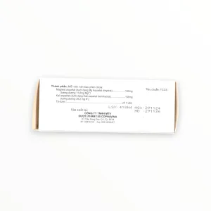 Viên nén bao phim Dipartate Cophavina Bổ sung magnesi và kali, hỗ trợ điều trị bệnh tim (Hộp 5 vỉ x 10 viên nén bao phim) 8 Dipartate (3)