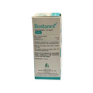 Siro Bostanex Boston Vietnam (Desloratadin 0,5 mg/ml) điều trị viêm mũi dị ứng, mày đay (Hộp 1 chai 60ml) 8 IMG 0290 Photoroom