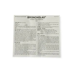Siro Broncholax OPV (Terbutalin sulfat, Guaifenesin) trị ho do co thắt phế quản (Hộp 1 chai 60ml) 12 IMG 0336 Photoroom
