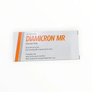 Viên nén phóng thích có kiểm soát Diamicron MR 30mg Gliclazide 30mg Servier điều trị tiểu đường (Hộp 2 vỉ x 30 viên nén phóng thích có kiểm soát)
