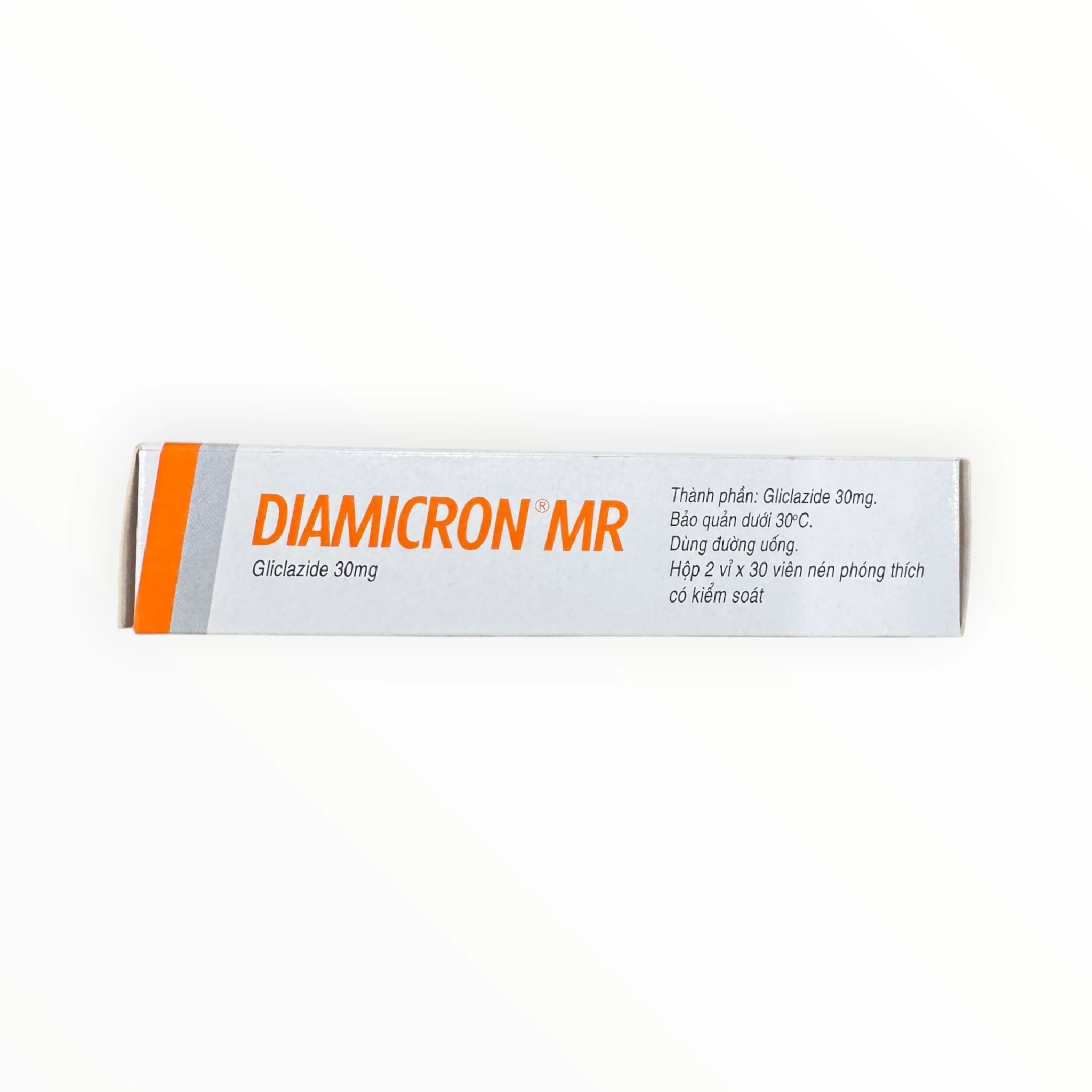 Viên nén phóng thích có kiểm soát Diamicron MR 30mg Gliclazide 30mg Servier điều trị tiểu đường (Hộp 2 vỉ x 30 viên nén phóng thích có kiểm soát) 2 Viên nén phóng thích có kiểm soát Diamicron MR 30mg Gliclazide 30mg Servier điều trị tiểu đường (Hộp 2 vỉ x 30 viên nén phóng thích có kiểm soát) - Ảnh 2