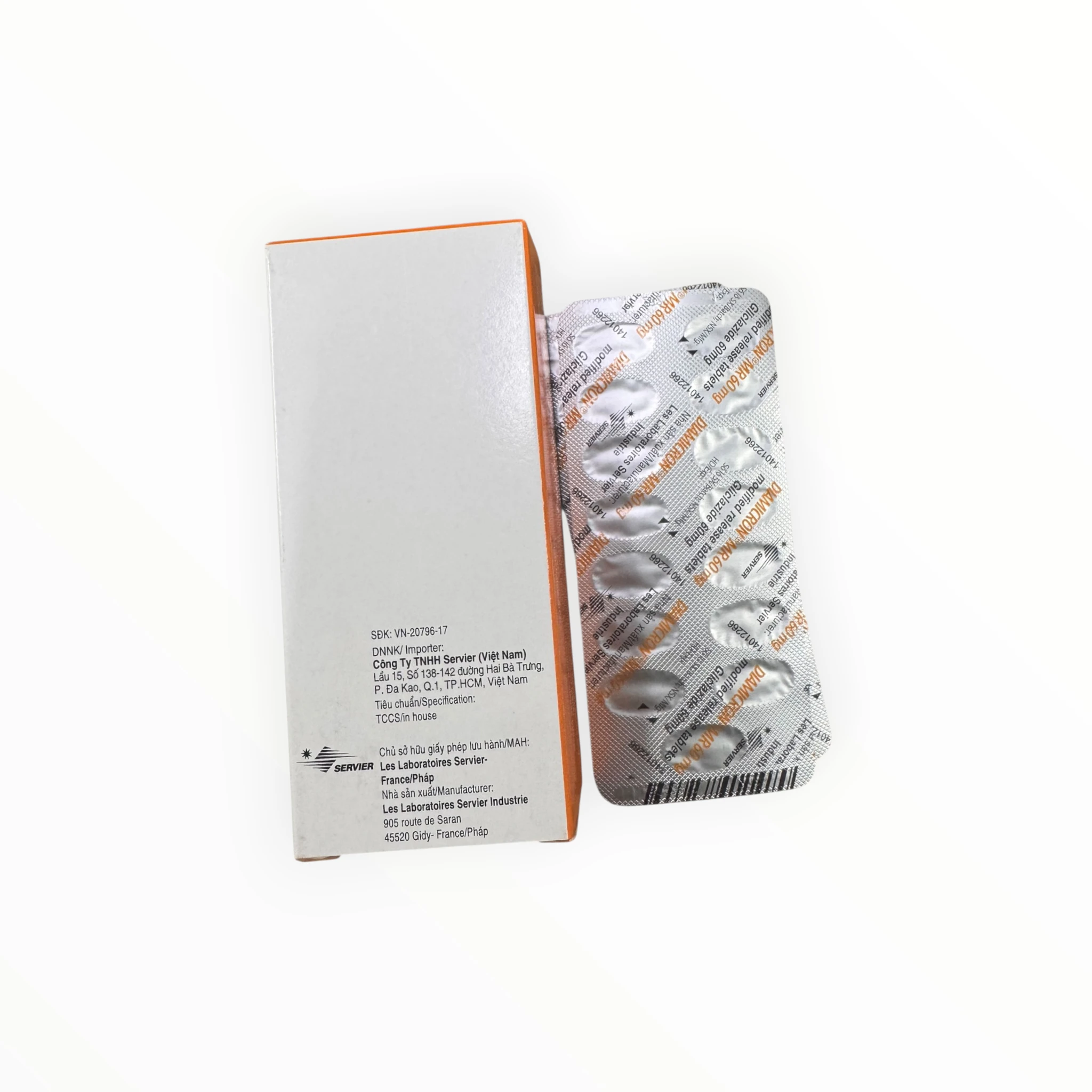 Viên nén phóng thích có kiểm soát Diamicron MR 60mg Gliclazide 60mg Servier điều trị tiểu đường (Hộp 2 vỉ x 15 viên nén phóng thích có kiểm soát) 5 Viên nén phóng thích có kiểm soát Diamicron MR 60mg Gliclazide 60mg Servier điều trị tiểu đường (Hộp 2 vỉ x 15 viên nén phóng thích có kiểm soát) - Ảnh 5