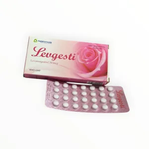 Alternative view of Viên nén Levgesti Công ty CP Dược phẩm Agimexpharm Thuốc tránh thai (Hộp 1 vỉ x 28 viên nén)