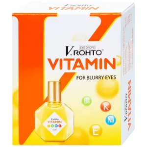 Alternative view of Thuốc nhỏ mắt V.Rohto Vitamin Rohto-Mentholatum giảm mỏi mắt, giảm khô mắt, giảm ngứa mắt, cải thiện tình trạng giảm thị lực (13ml)