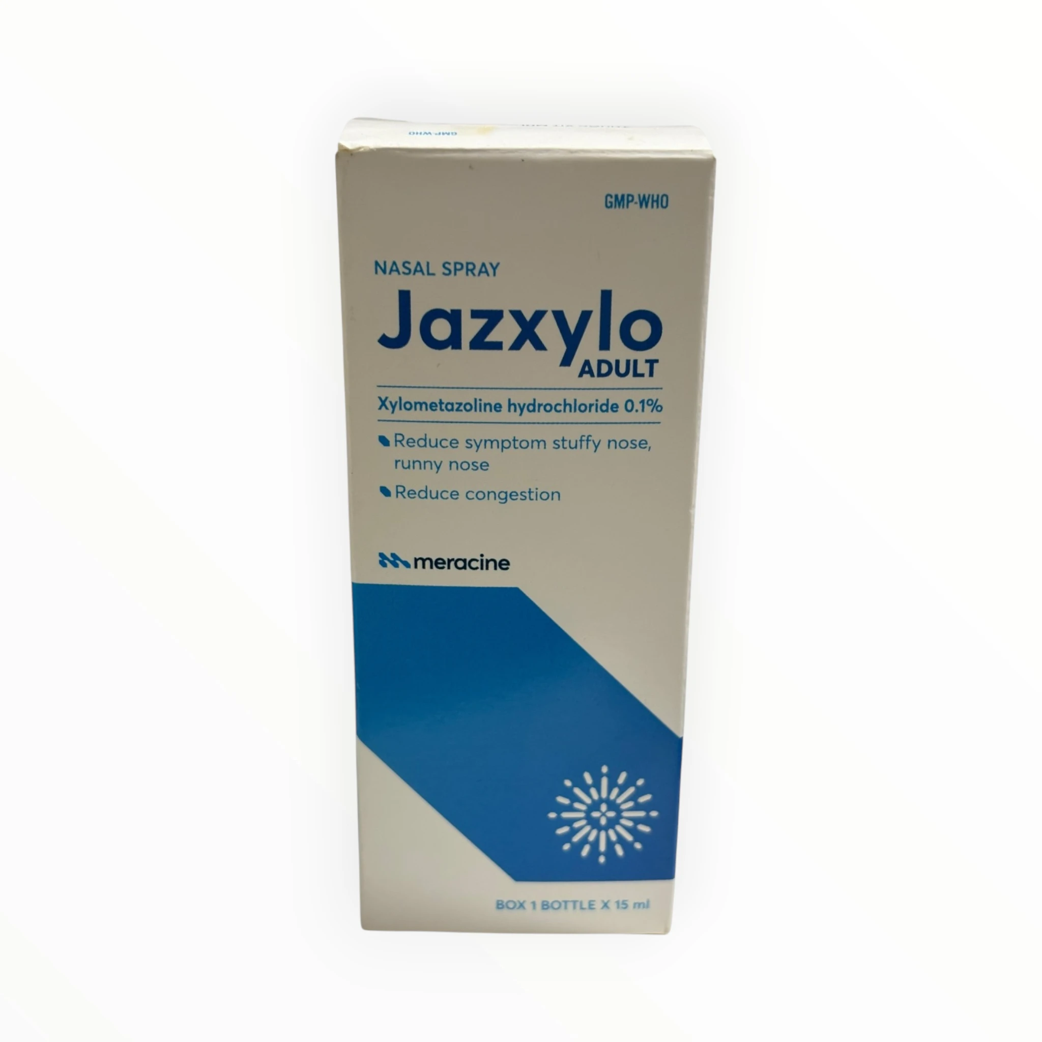 Thuốc xịt mũi Jazxylo Xylometazolin hydroclorid 0,1% Giảm ngạt mũi, sổ mũi (Hộp 1 lọ x 15 ml) 3 Jazxylo 3