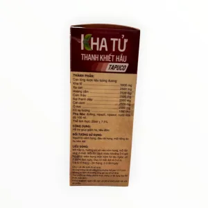 Dung dịch xịt họng Kha Tử Cao lỏng Kha tử, Xạ can, Hoàng cầm, Cam thảo Giảm ho, tiêu đờm (Lọ 25 ml) 8 Kha Tử 3