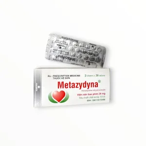 Viên nén bao phim Metazydyna 20mg Adamed Điều trị bổ trợ đau thắt ngực ổn định (Hộp 2 vỉ x 30 viên nén bao phim) 6 Metazydyna (3)