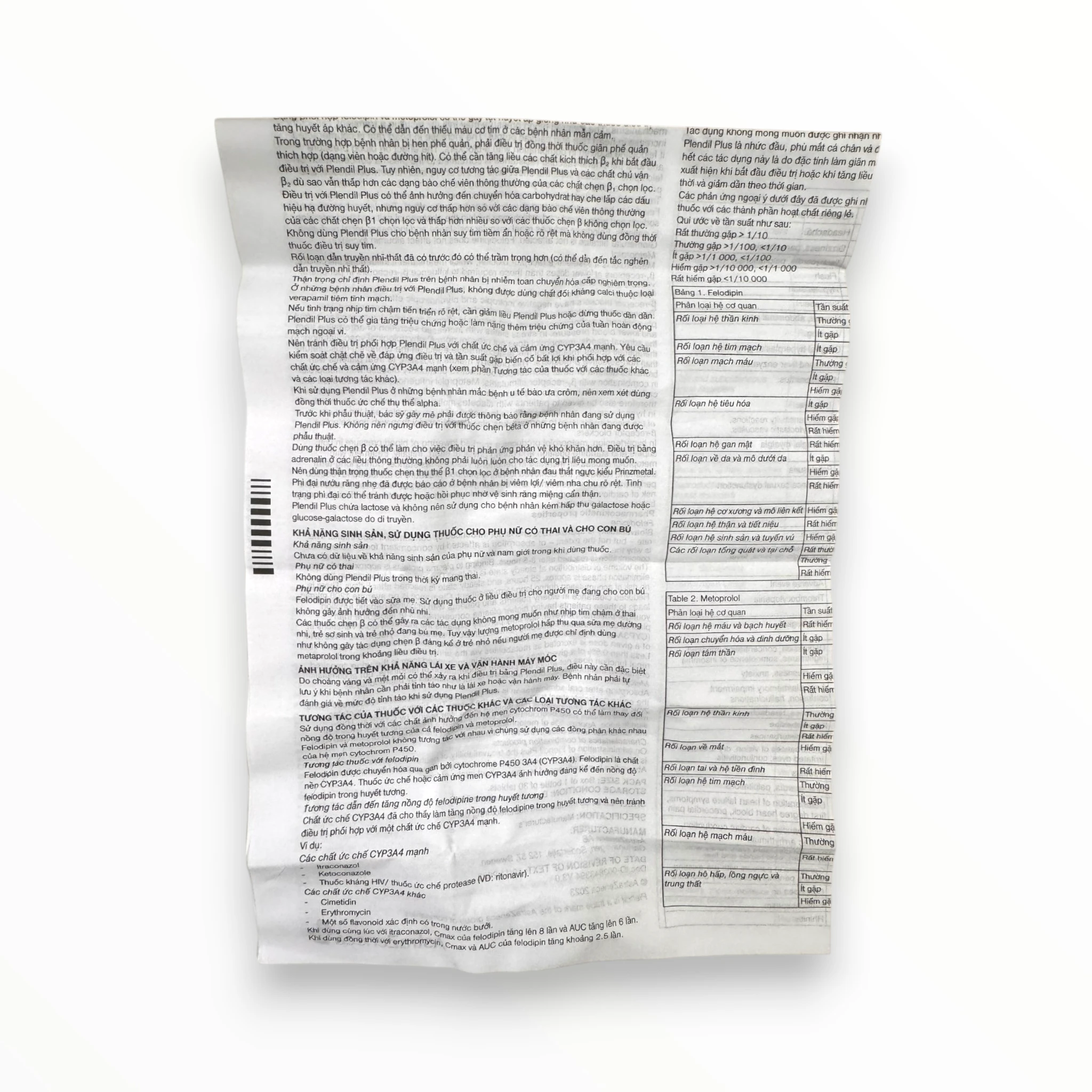 Viên nén phóng thích kéo dài Plendil Plus 5/50mg AstraZeneca Điều trị tăng huyết áp (Hộp 1 chai 30 viên nén phóng thích kéo dài) 6 Plendil plus (6)