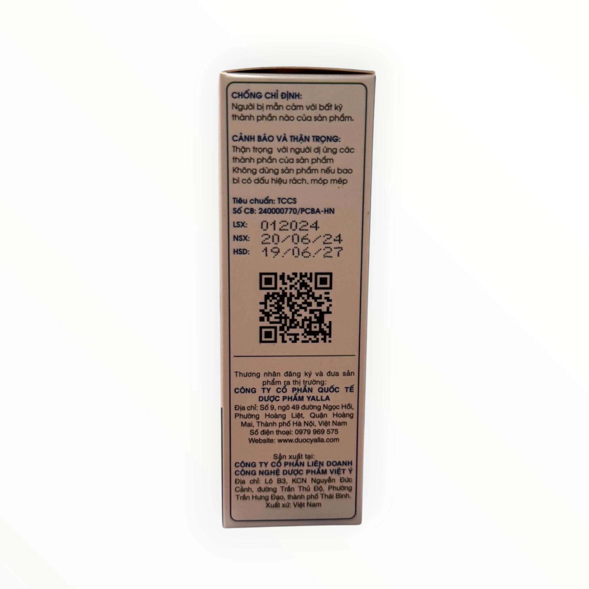 Dung dịch xịt miệng họng Spray Dextro Yalla Keo onggiảm ho, đau rát họng (Chai 30 ml) 3 Spray Dextro Yalla 3