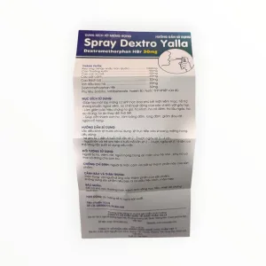 Dung dịch xịt miệng họng Spray Dextro Yalla Keo onggiảm ho, đau rát họng (Chai 30 ml) 9 Spray Dextro Yalla 5
