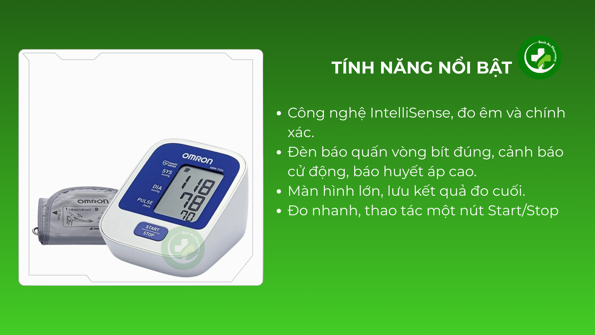 Máy đo huyết áp Omron HEM-8712 1 Máy đo huyết áp Omron HEM-8712