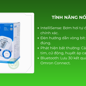 Máy đo huyết áp bắp tay tự động Omron HEM-7143T1