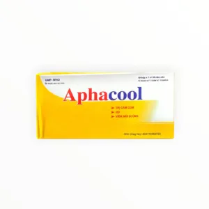 Nhà Thuốc Bách An - Chuỗi nhà thuốc uy tín Hà Nội 61 Thuốc Aphacool Paracetamol/Loratadin/Dextromethorphan trị cảm cúm, ho, viêm mũi dị ứng (Hộp 10 hộp x 1 vỉ x 10 viên nén) - hộp 1