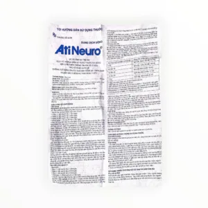 Thuốc dung dịch uống Ati Neuro Gabapentin 250mg/5ml điều trị động kinh, đau thần kinh ngoại vi (Hộp 20 ống x 5ml) 8 Thuốc dung dịch uống Ati Neuro Gabapentin 250mg/5ml điều trị động kinh, đau thần kinh ngoại vi (Hộp 20 ống x 5ml) - tờ hướng dẫn sử dụng 1