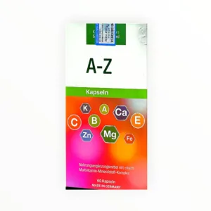Viên uống A-Z Kapseln bổ sung 24 Vitamin và khoáng chất cho phụ nữ mang thai, cho con bú (Hộp 60 viên) - hộp 1