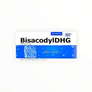 Bisacodyl DHG - hộp 1