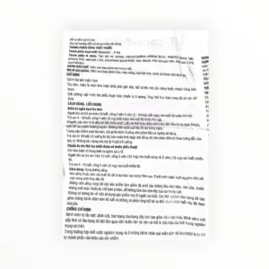 Bisacodyl DHG - tờ hướng dẫn sử dụng 3