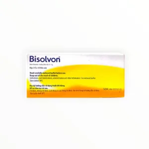 Thuốc Bisolvon viên nén (Bromhexine hydrochloride 8mg) - Boehringer Ingelheim, Hộp 3 vỉ x 10 viên - hộp 2